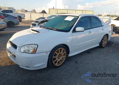 2005 Subaru Impreza Wrx Sti Wrx Sti из США, поврежденный, VIN JF1GD70675L500698